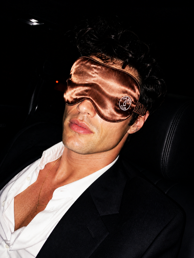 Blackout Sleep Mask – Brown