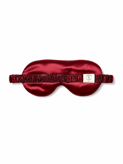 Blackout Sleep Mask – Maroon