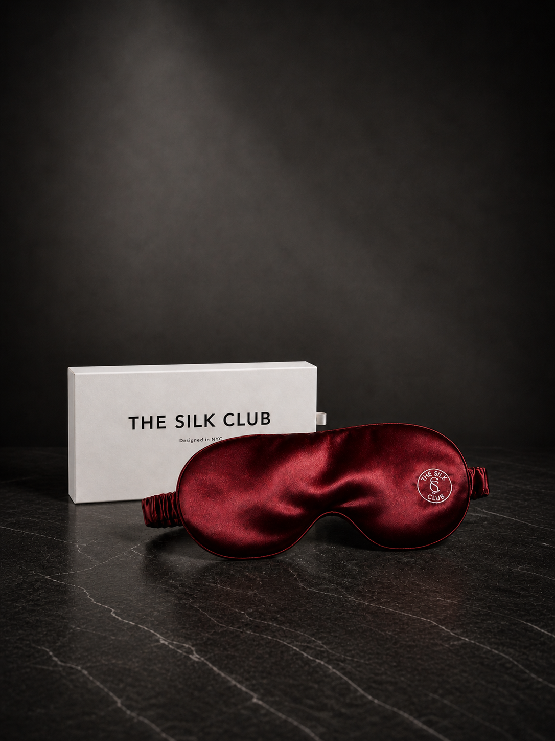 Blackout Sleep Mask – Maroon