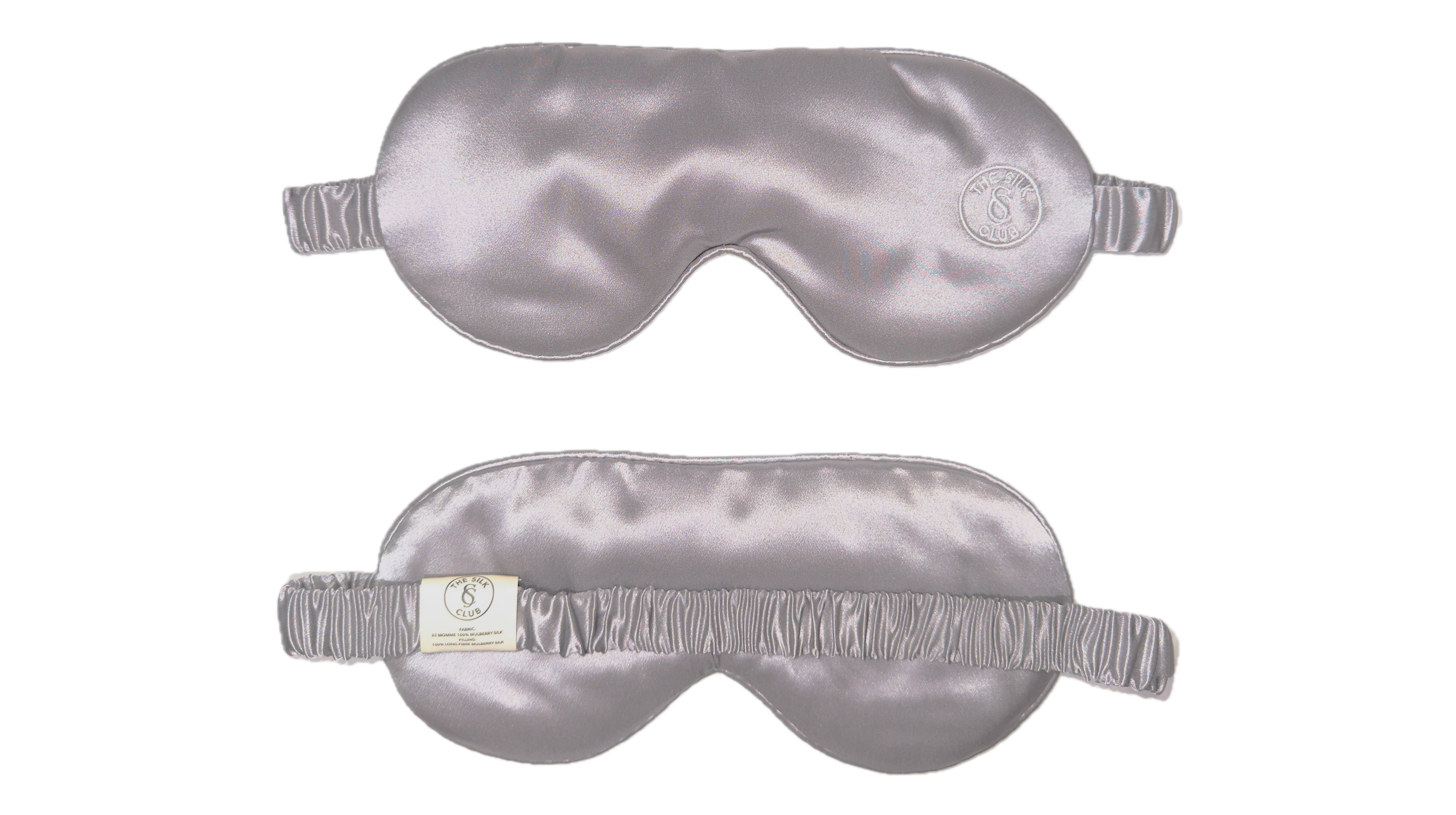 Blackout Sleep Mask – Silver